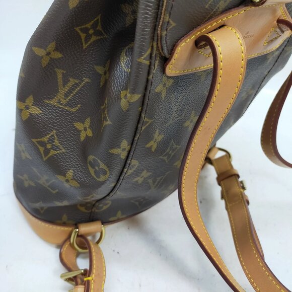 Authentic Louis Vuitton Montsouris MM Backpack Monogram Bag main image 14